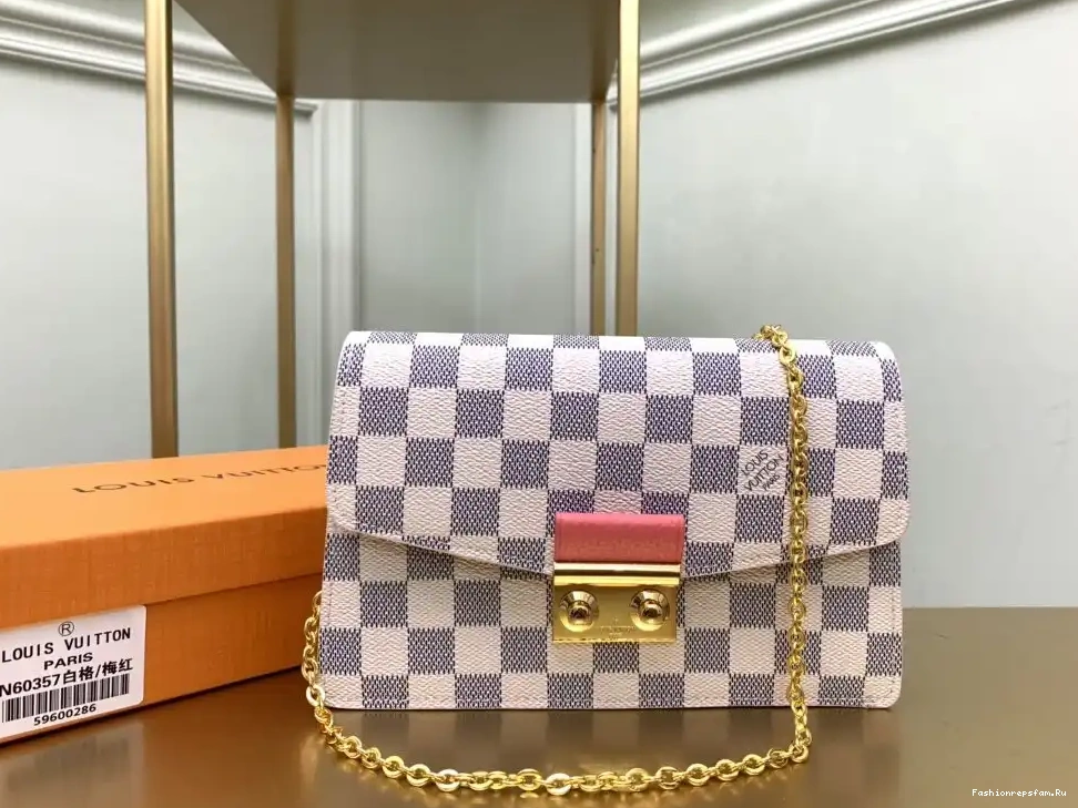 FS CHEAP CROISETTE WALLET VUITTON CHAIN LOUIS 0525